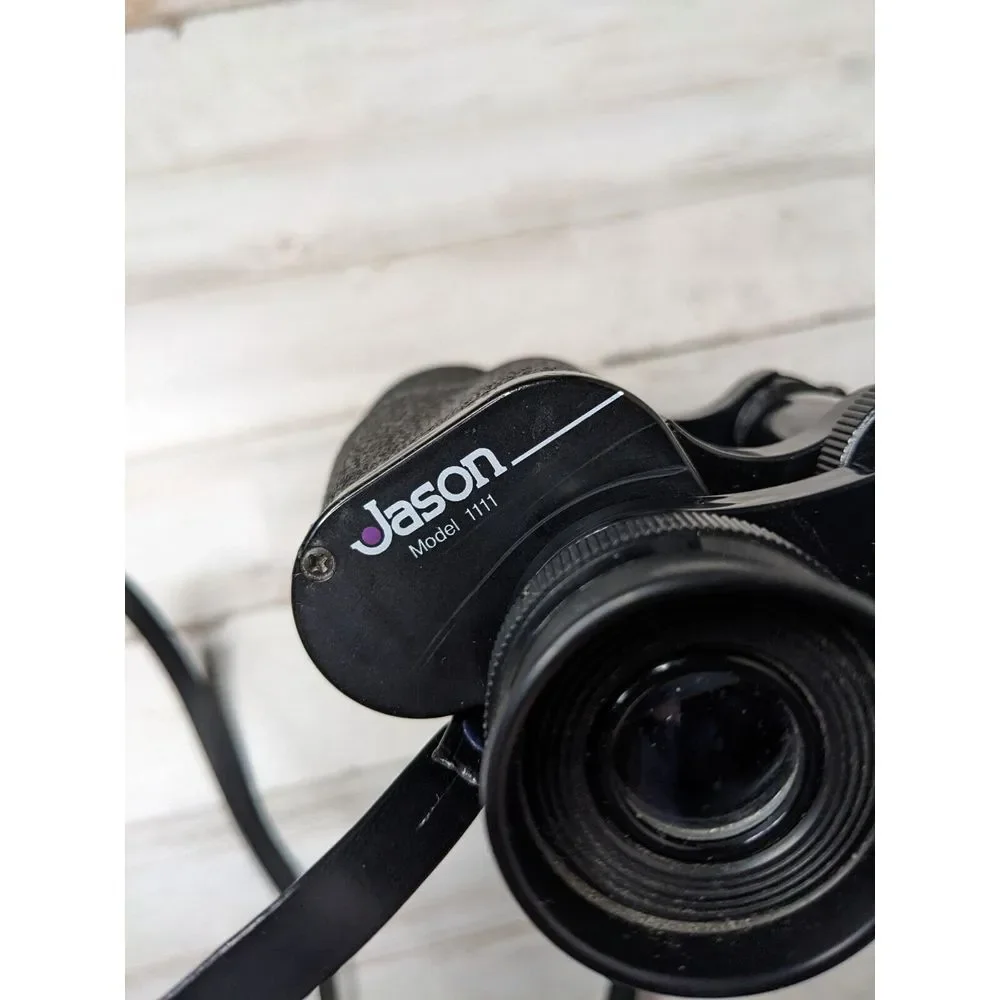 Jason Mercury 7x35 Binoculars  Model 1111 Field 385 ft at 1000 yds Coated Optics
